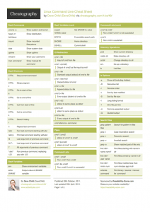 Linux Command Line Cheat Sheet – Wall-Skills.com