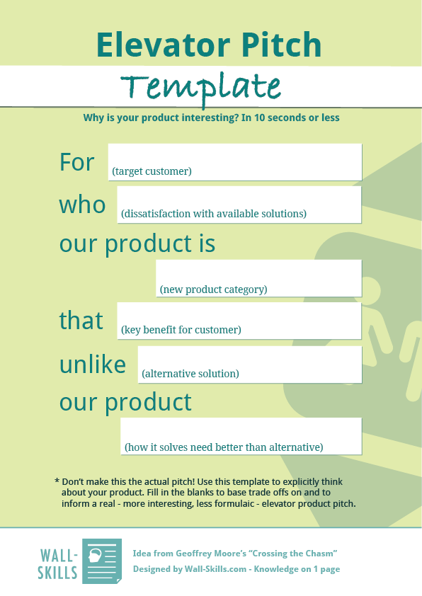 Product Pitch Template